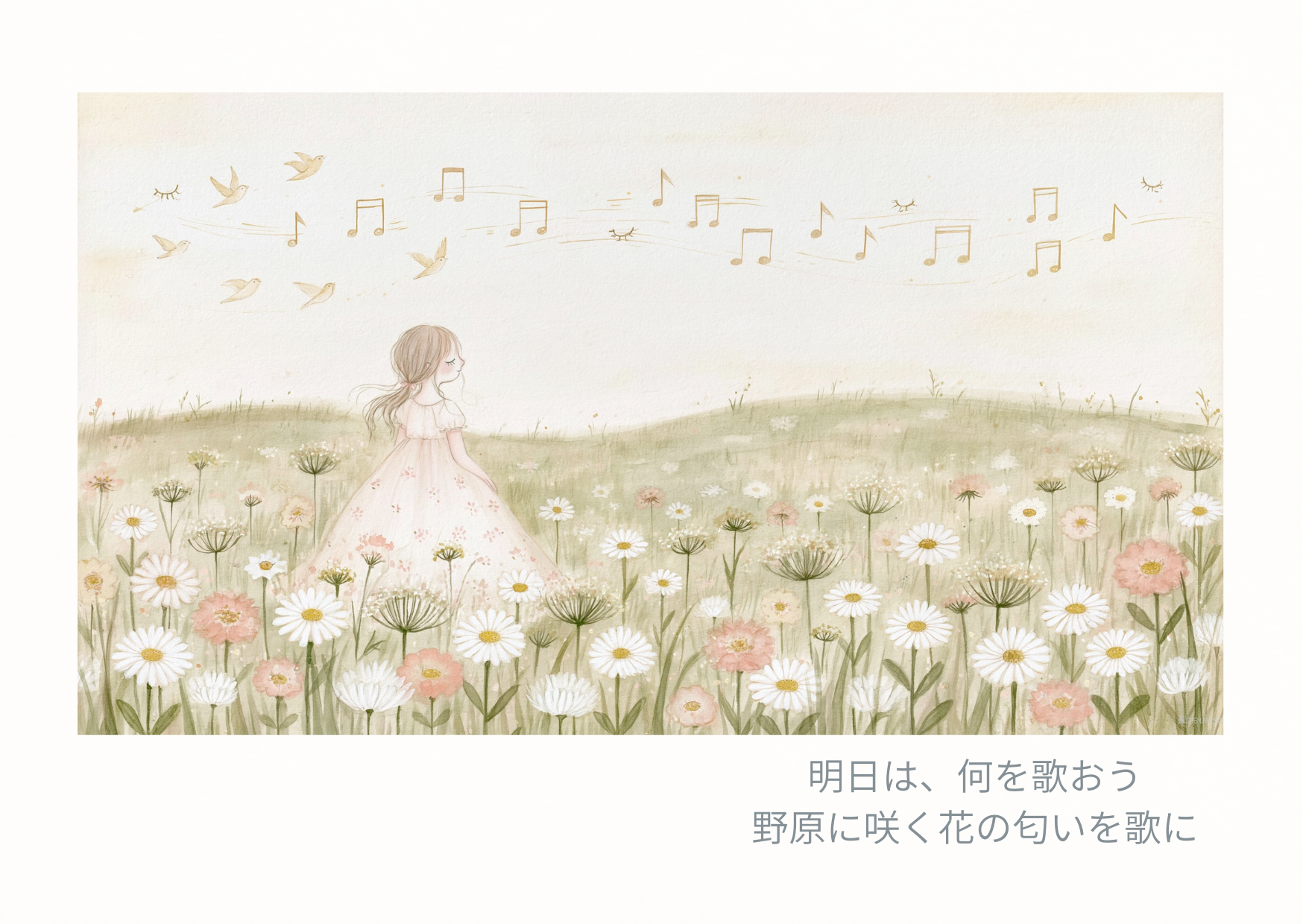 明日は何を歌おう ポストカード 11