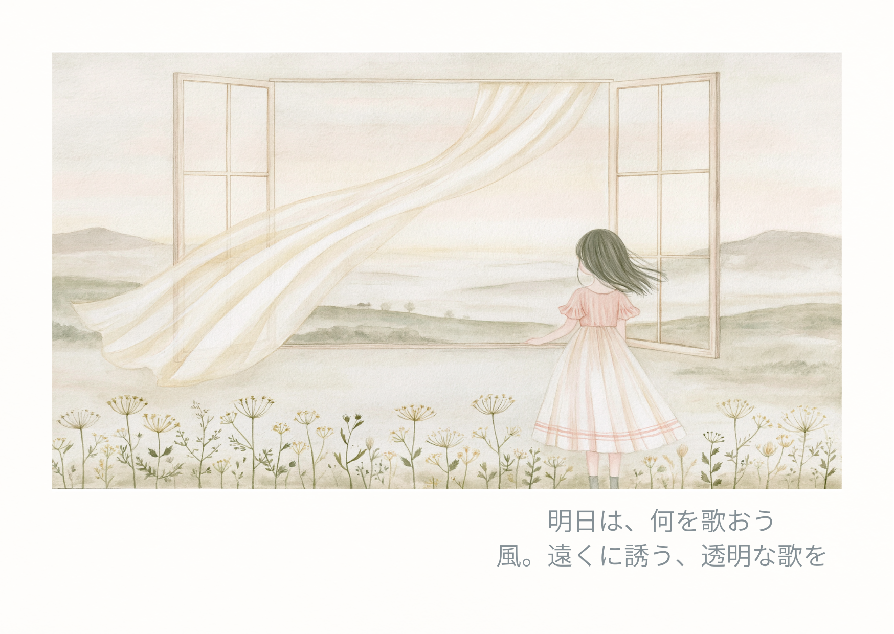 明日は何を歌おう ポストカード 17