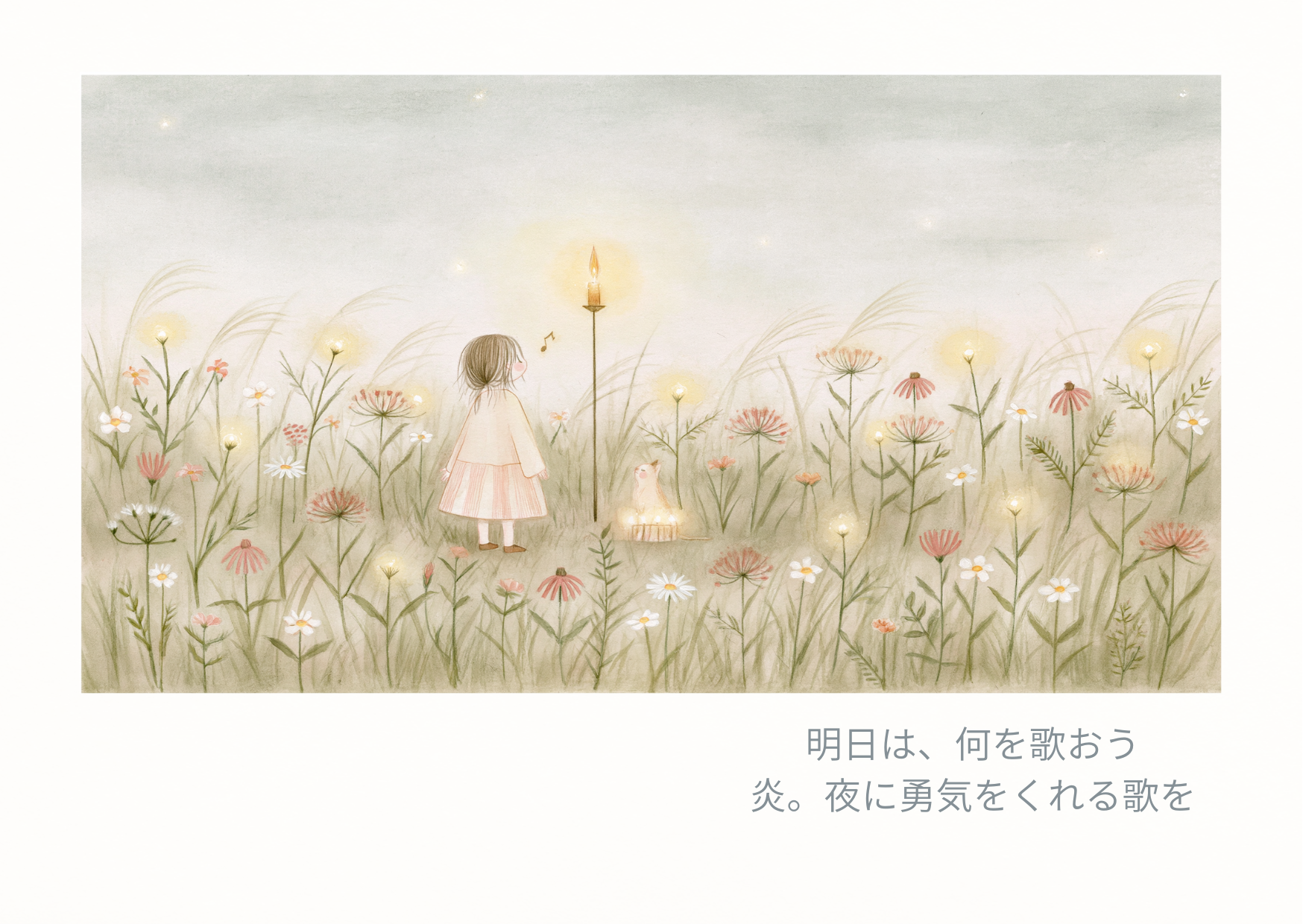 明日は何を歌おう ポストカード 18