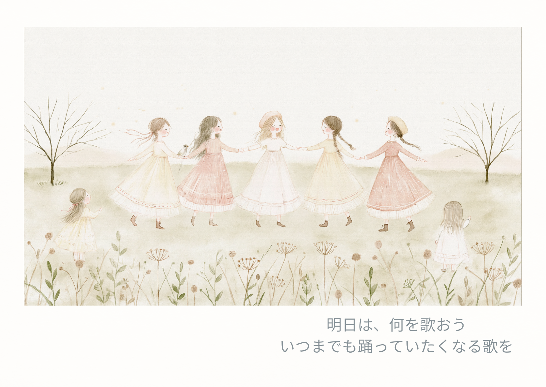 明日は何を歌おう ポストカード 3